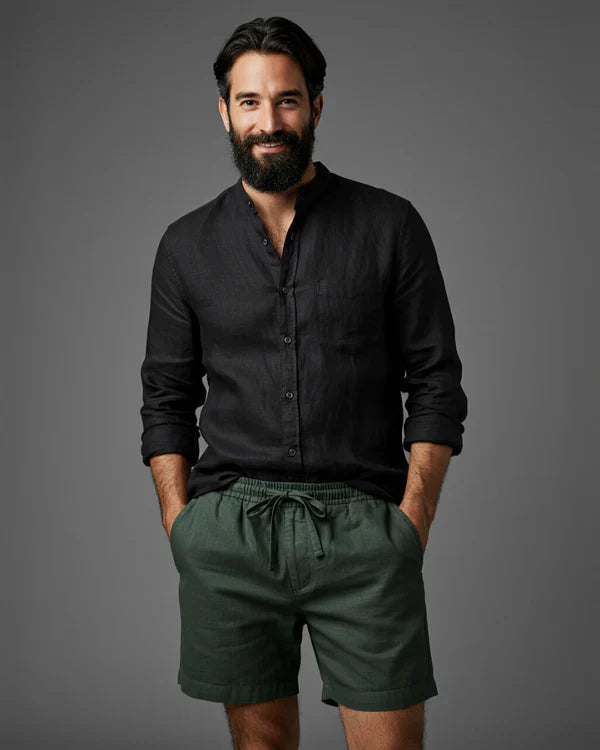 Premium Linen Shorts