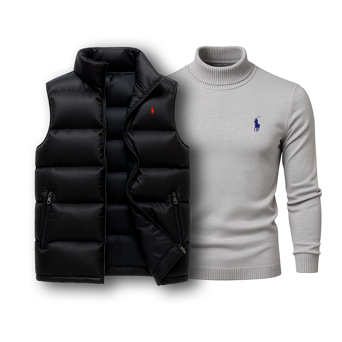 Ralph Lauren: Vest + Sweater - Exclusive
