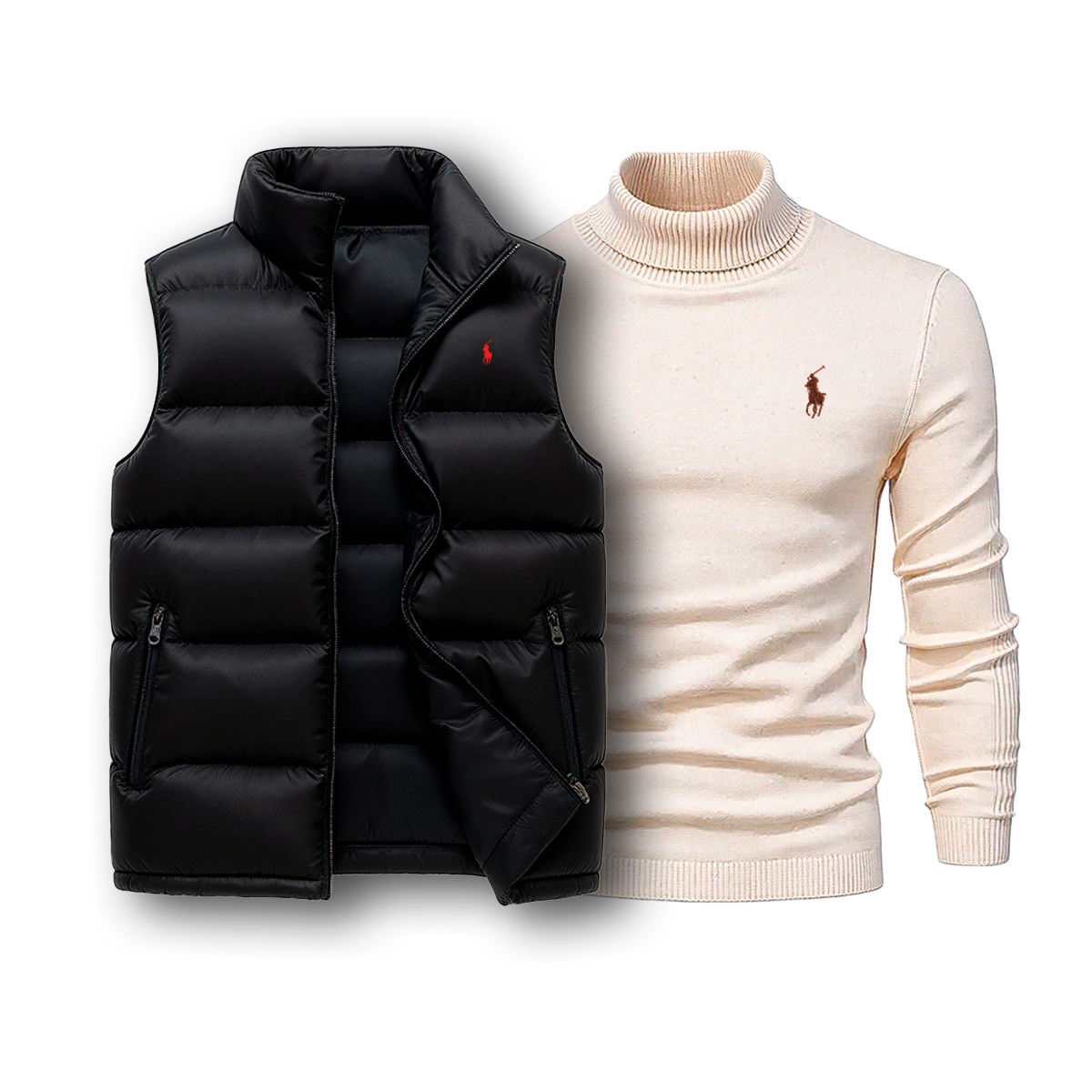 Ralph Lauren: Vest + Sweater - Exclusive