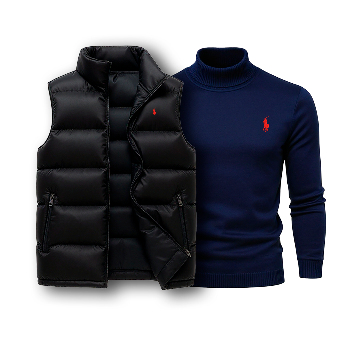 Ralph Lauren: Vest + Sweater - Exclusive